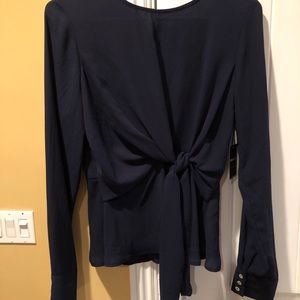 Forever 21 navy blue blouse
